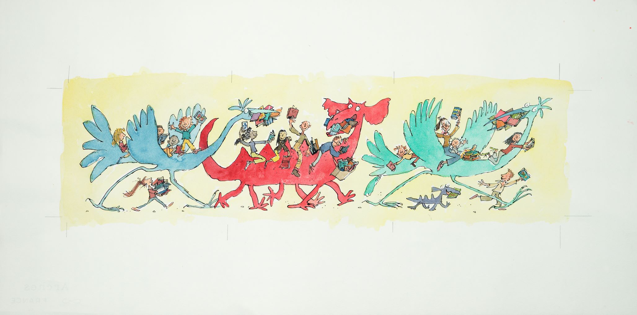 Quentin Blake: Birds, Beasts and Explorers